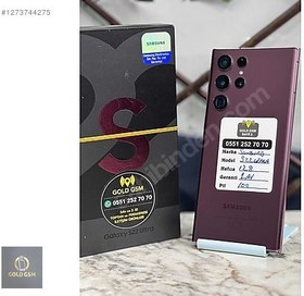 Resim Samsung S22 Ultra İkinci El TR | 128 GB | Mor 