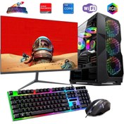 Resim ROGAME I5 12400f 16gb Ddr4 480ssd 8gb Rx580 27" 165hz Monitörlü Oyun Bilgisayarı 