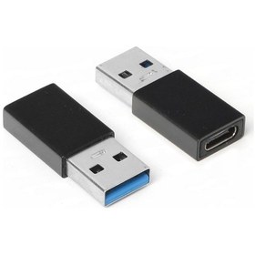 Resim Dark Dk-ac-u30x31 Usb3.0 Type-a - Usb3.1 Type-c Dişi Dönüştürücü Siyah 