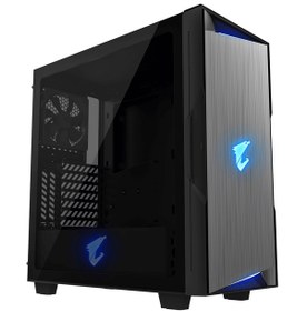 Resim Gigabyte Aorus GB-AC300G Powersiz Mid Tower Oyuncu Bilgisayar Kasası 