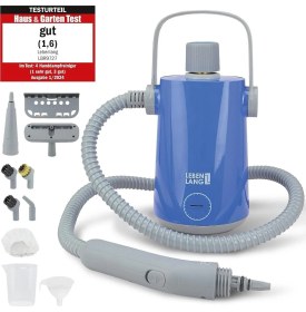 Resim 1000W Buharlı Temizleyici, 300 ml Tank, 10 Başlıklı El Tipi Temizlik Cihazı 