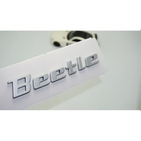 Resim Dk Tuning Volkswagen Beetle Bagaj Metalik Gri Abs Yazı Logo Amble 
