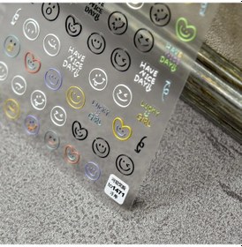 Resim 1 Adet 5d Mısır Kedi Nail Art Kawaii Çıkartmalar Bronzlaşmaya Karikatür Kedi Tasarım Kendinden Yapışkanlı Manikür Çıkartmaları Dekorasyon Aksesuarları Dıy Deve Renk 