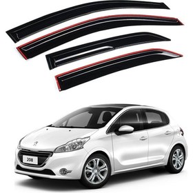 Resim Peugeot 208 Mugen Tip Cam Rüzgarlığı 