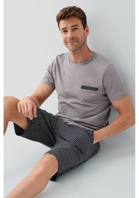 Resim Arnetta Erkek Gri Pijama Takımı 5274-49515 Gri 