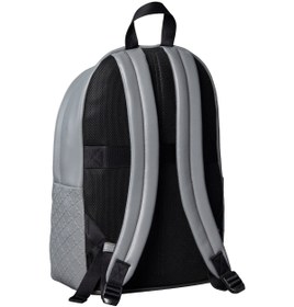 Resim Calvin Klein Gri Erkek Sırt Çantası EMBLEM AOP EMBOSS ROUND BACKPACK 