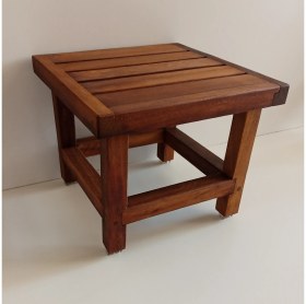 Resim Iroko Duş Oturağı, Duş Taburesi Çocuk Taburesi Ağaç Tabure Ağaç Duş Taburesi 