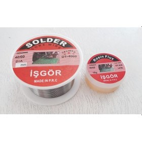 Resim Lehim Pastası Ve Lehim Teli Lehimleme Kremi Solder 40/60 (327229120) 