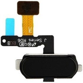 Resim Samsung Uyumlu Galaxy J3 Pro 2017 J330 Home Tuş Bordu Filmi Flex Siyah 