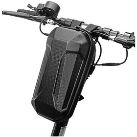 Resim Scooter Saklama Çantası Eva Sert Kabuk Su Geçirmez Gidon Çantası Düzenleyici Katlanır - Tip 3 