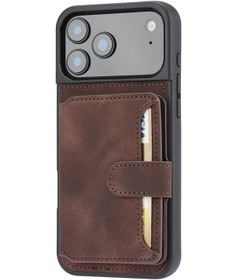 Resim Teleplus Apple Uyumlu iPhone 17 Pro Max Kılıf H67 Kartlıklı Cüzdanlı Kılıf 