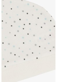 Resim Breeze Yenidoğan Bebek Şapkası Minik Yıldız Desenli Ekru Ekru 