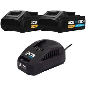 Resim Jcb 18 V 4.0 Ah Lithium-ion Batarya Ve Şarj Cihazı Seti 