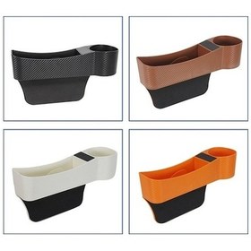 Resim Pazly Cbtx Carfu Ac-2294 Koltuk Boşluğu Fonksiyonel Saklama Kutusu Turuncu 