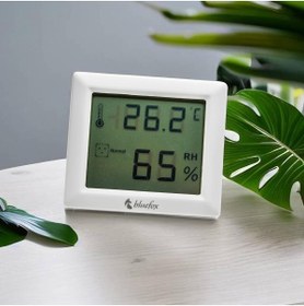 Resim Hepta Collection Dijital Oda Termometresi ve Nem Ölçer – LCD Ekranlı, Kompakt Higrometre, İç Mekan Sıcaklık ve Nem Ta 