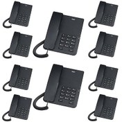 Resim 10 Adet Siyah Karel TM140 Masaüstü Ofis Telefon Seti 