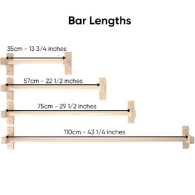 Resim Montessori Pull-Up Bar - 22 1/2" (57cm) 