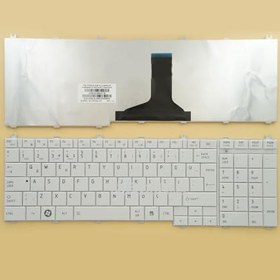 Resim Toshiba ile uyumlu Satellite L750-1LK Klavye Türkçe Beyaz 