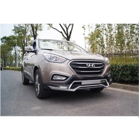 Resim Hyundai İx35 Ön Arka Tampon Koruma Gündüz Ledli 2009-2016 