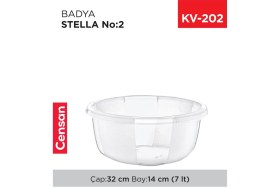 Resim İsmiyle Al Yuvarlak Şeffaf Badya 1 Adet 2 No ROYALEKS-E174 