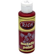 Resim Rich Akrilik Boya Metalik 120 CC Kızıl 0781 