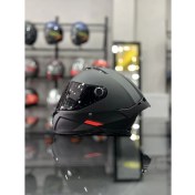 Resim MT Helmets Thunder 4 Matt Black Kask Şeffaf Vizörlü 