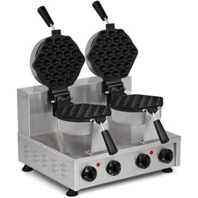 Resim OMAKE WFL12.E22 Zamanlayıcılı Balls Çiftli Waffle Makinesi, Elektrikli 
