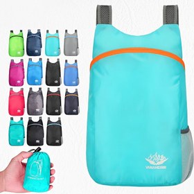 Resim 1/2 Adet Hafif Katlanabilir Çok Amaçlı Sırt Çantası - Erkek ve Kadınlar İçin, Outdoor Seyahat Spor Günlük Çanta 