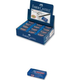 Resim Faber-Castell Sınav Silgisi Dust Free Mavi 2'li 