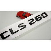 Resim CLS 260 Bagaj Parlak Siyah ABS 3M 3D Yazı Logo ORJİNAL ÜRÜN AYNI GÜN ÜCRETSİZ KARGO