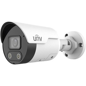 Resim Uniview IPC2122LE-ADF40KMC-WL 2 MP 4 MM Sabit Lens Dahili Sesli ColorHunte IR Bullet Güvenlik Kamerası 