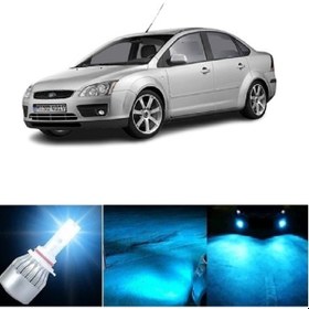 Resim Ford Focus 2 2004-2011 Buz Mavisi Led Xenon Sis Farı Ampulü H8 H11 8000k 