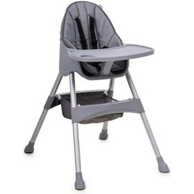 Resim Omega Basic Mama Sandalyesi Gri 