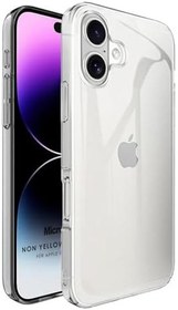 Resim Microsonic Apple iPhone 17 için Kılıf Non Yellowing Crystal Clear Sararma Önleyici Kristal Şeffaf [iPhone 17 ile Uyumlu Kılıf - Şeffaf] 