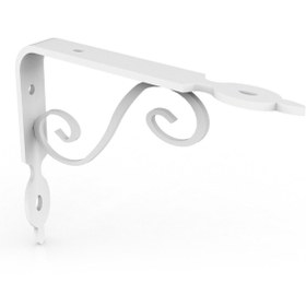 Resim Decormet Ferforje Raf Altı Konsol 19X25 Beyaz 
