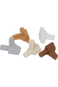 Resim Genel Markalar Plastik Dübelli Raf Pimi 5 Mm Beyaz ( 50 Adet ) 