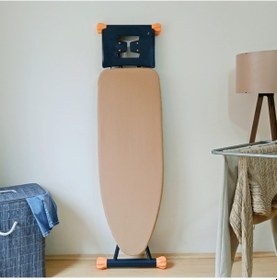 Resim Ütü Masası Kılıfı İpli Stoperli Keçeli Örtüsü Bezi 55x140 Brown 