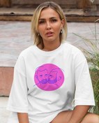 Resim Love is love Oversize Tişört 