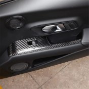 Resim Enigmatic Araba Kapı Kol Dayanağı Cam Anahtarı Paneli Sticker Trim Aksesuarları Lhd (Yurt Dışından) 