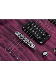 Resim Schecter C-6 Plus Elektro Gitar (Electric Magenta) 