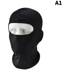 Resim Tam Yüz Motosiklet Balaklava Siyah 