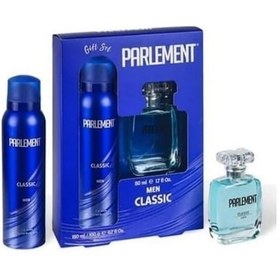 Resim Parlement Men Classic Erkek Parfüm EDP 50 ML + Classic Erkek Sprey Deodorant 150 ML 
