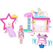 Resim Barbie A Touch Of Magic Chelsea Ve Pegasus Oyun Seti HNT67 