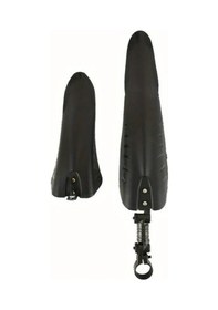 Resim Dashanshop 2 Adet Bisiklet Çamurluk Seti Mtb Dağ Bisikleti Ön Arka Kanatlar Siyah Siyah 