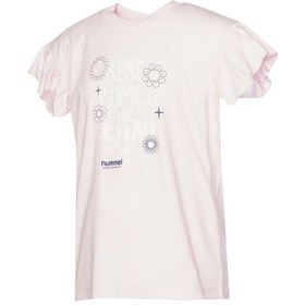 Resim Hummel Angel Çocuk Kısa Kollu Tişört 912068-9877 Pembe 