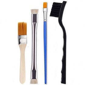 Resim TR34 Çok Amaçlı Anti-statik Bga Pcb Ana Kart Onarım Bord 4lü Temizleme Fırçası Seti01 