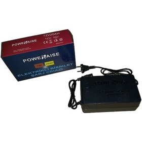 Resim 72V 20A Elektrikli Bisiklet Şarj Aleti Adaptör 6 Akü (369070741) 