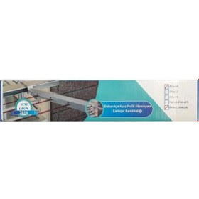 Resim Koral Alüminyum Balkon Çamaşır Kurutma Askılığı 80x30 Çok Renkli 