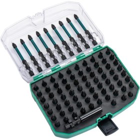 Resim 6420 Adaptörlü Bits Uç Vidalama Seti 83 Parça 