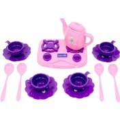 Resim Kartela Çay Seti 15 Parça 